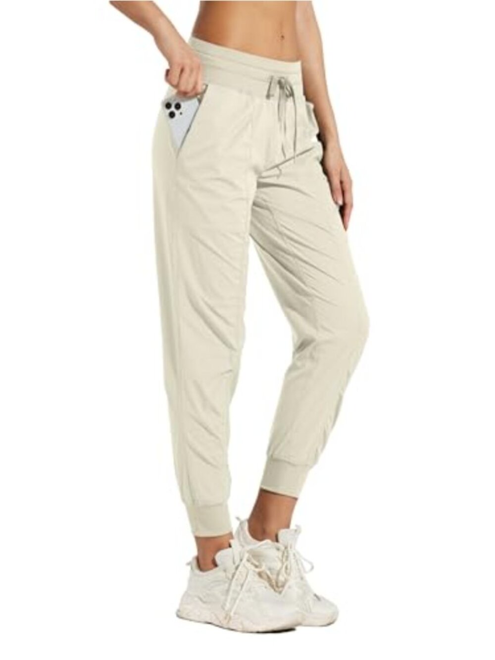 Willit Women's Studio Joggers Quick Dry Hiking Travel Lounge Striped Pants